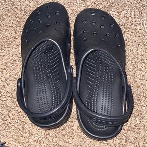 Crocs used once for  few hours and he didn’t like them